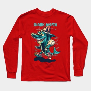 Shark Mafia Long Sleeve T-Shirt